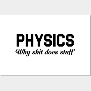 Physics Does Stuff Posters and Art